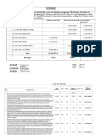 New Tender Schedule 5th Line BNDM D, K, E& J CABIN Signed