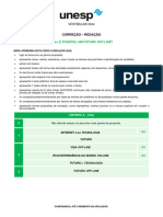 Correção - Redação: T: É Possível Um Futuro Off-Line?