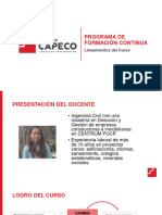 Sesion 01 - Lean Construction y La Productividad - Produccion I