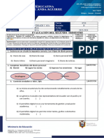 Examenes Del 2do Trimestre Eca 8vo