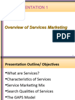 An Overview of Services Marketing & The GAPS Model