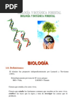 Biología y Botánica Forestal 1