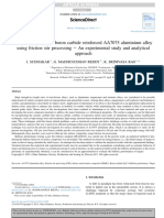 Ballistic Behavior of Boron Carbide Reinforced AA7075 Aluminium Alloy