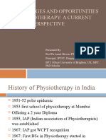 Challenges and Opportunities in Physiotherapy