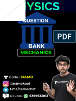 Question Bank Mechanics