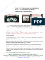 SARL Calibration Procedure - EN15000 - No Outriggers