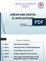 JNTUA Linear and Digital IC Applications Notes - R20