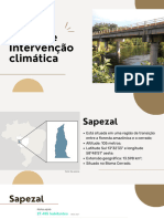 Sapezal/MT - Plano de Intervenção Climática