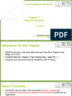 Data Communications Chapter 7 Network Security