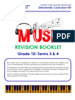 Music Gr10 Revision Book Term 3 and 4