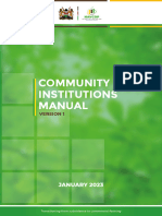 Community Institutions Manual Draft 1