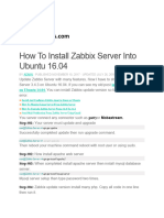 ZABBIX e Linux