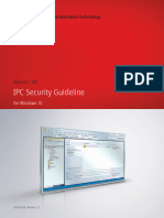 IPC Security Guideline Win10 en