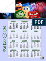 Calendario 2025 Intensamente 2