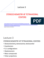 Lecture 3 Stereochemistry