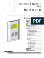 MicroSet II Installation & Operators Manual LTBT-TM-MSET2