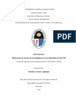 Reparación de Averías de Las Máquinas de Coser Industrial de Clase 500