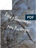 Etica y Deontologia para Psicologos