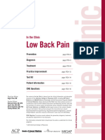 Low Back Pain