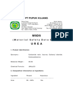 MSDS Urea Kujang