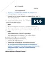 Class 11 Psychology CH-1