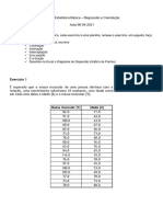 Correlação e Regressão