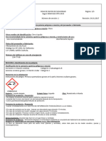 Hoja de Seguridad Cloro Proquimsa