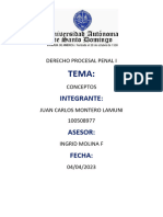 Derecho Procesal Penal I Conceptos 1