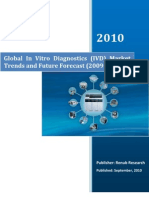 Global in Vitro Diagnostics (IVD) Market Trends and Future Forecast (2009 - 2014)