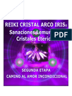 Segunda Etapa Reiki Cristal Arco Iris