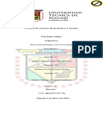 Infografia de Tema de Investigacion Relacionado Con La Psicologia