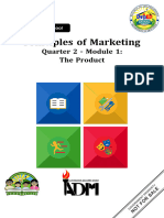 Marketing q2 Mod1 The Product - Compress