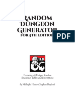 RandomDungeonGenerator - v1.2 Lite PrintFriendly