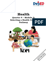 Health10 Q4 Mod3 SelectingAHealthCareerPathway