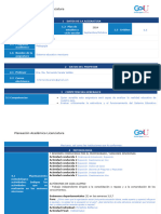 Planeación Académica Licenciatura Sep - Oct - 2024