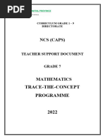 Grade 7 - Maths - Trace The Concept - Teacher Doccument