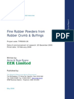 Fine Rubber Powders From Rubber Crumb & Buffings: Anne & Russ Evans