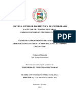 Escuela Superior Politécnica de Chimborazo: Facultad de Ciencias Pecuarias