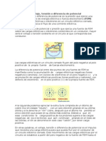 Dif. Potencial Ley de Ohm, Circuitos y Fuerza Electromotriz