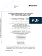 Gowda Et Al 2022 Dynamics of Nanoparticle Diameter and Interfacial Layer On Flow