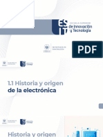 Historia y Origen de La Electrónica