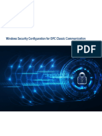 Matrikon Windows Security Configuration OPC Communication