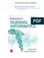 Essentials of Nursing Informatics, 6th Edition. ISBN 0071829555, 978-0071829557