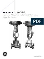 Control Valve - Instruction Manual - GE MN-41005