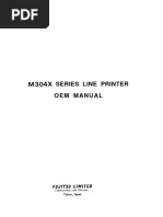 Fujitsu M304X Users Manual