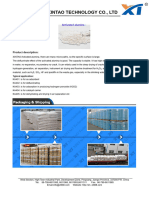 Activated Alumina Technical Data Sheet From Xintao