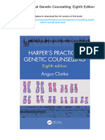 Harper's Practical Genetic Counselling, Eighth Edition. ISBN 1444183745, 978-1444183740