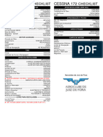 Checklist Cessna 172