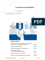 06 Directives Pour La Procedure de Qualification Cuisiniere CFC Cuisinier CFC