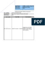 HMIS Health ID CM PHR Integration Test Cases STD Template 5thmar